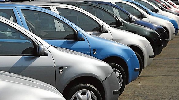 The carpark  is fairly ad hoc, resident says.