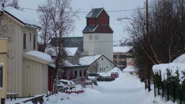 Kirkenes, Norway where some of the migrants pass through.
