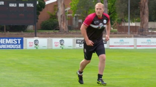 It remains unclear whether Hannah Mouncey will play for Ainslie in Canberra next year. 