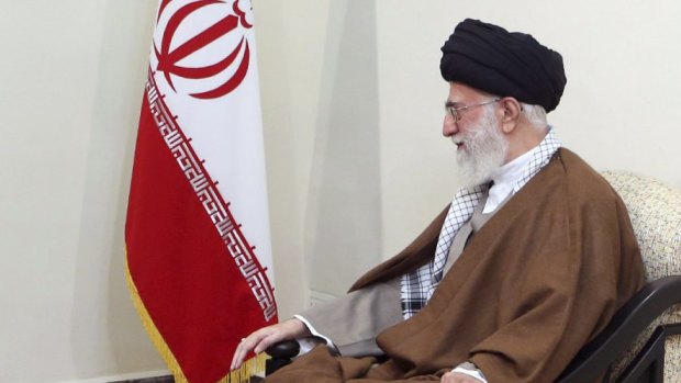 Supreme Leader Ayatollah Khamenei in Tehran last week. 