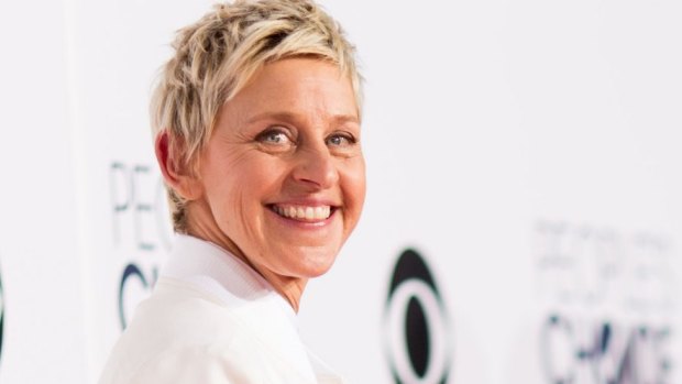 TV personality Ellen DeGeneres.