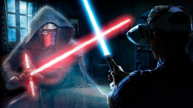  Lenovo's Star Wars: Jedi Challenges uses augmented reality to bring you face to face with your foes.