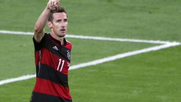 Miroslav Klose became the World Cup's top scorer.