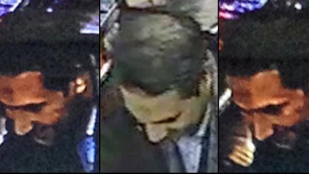 Photographs of Najim Laachraoui released by authorities following the Brussels attacks.