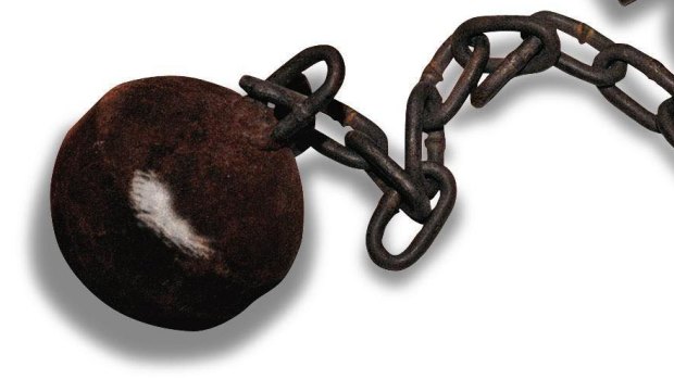 The ball and chain of debt limits our financial potential.