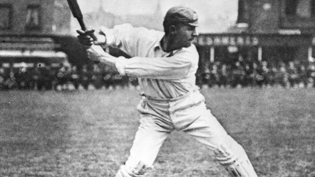 All style. Victor Trumper at The Oval.