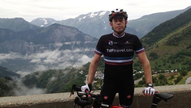 Sydney-based Tour de France fan Keith Winsor
