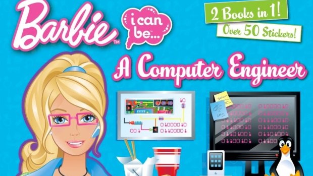 Not quite the geek Barbie women engineers would hope for.