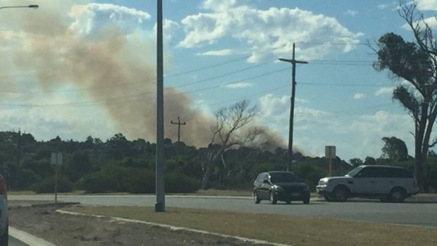 Evacuations over fire at Joondalup campus of ECU.