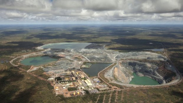 The Ranger uranium mine at Kakadu.