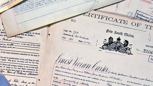 Land and Property Information keeps the official record of land ownership in NSW. It issues the Certificate of Title.