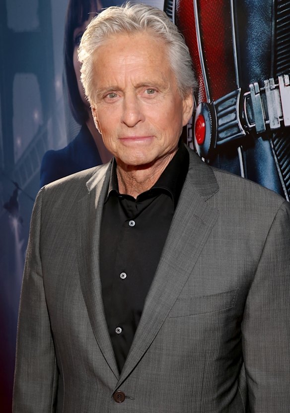 Actor Michael Douglas, a high-profile throat cancer sufferer.