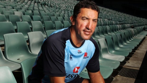 Kiwi at heart: Waratahs assistant coach Daryl Gibson is eyeing the top job at the NSW franchise.