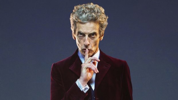 Peter Capaldi as the Doctor in <i>Doctor Who.</i>