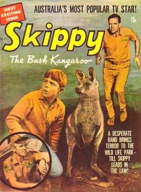 Skippy the magazine in the 1960s – "first exciting issue".