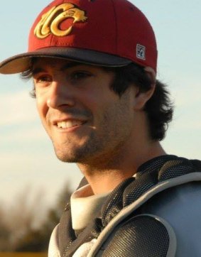 Shot dead: Essendon baseballer Christopher Lane.