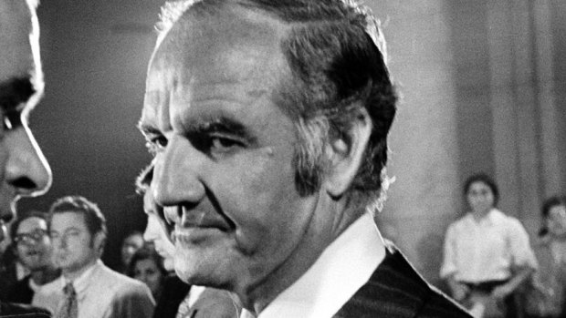 Nixon succeeded in making 1972 election a referendum on Senator George McGovern.