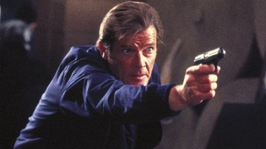 Roger Moore as James Bond in <i>For Your Eyes Only</i>.