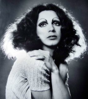Holly Woodlawn, made famous in Lou Reed's Walk on the Wild Side.