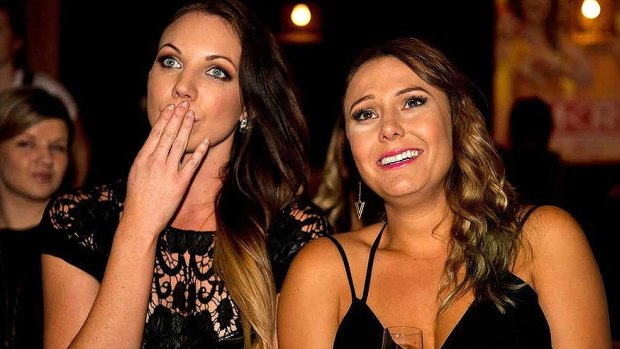 Chloe and Kelly during their time on reality TV series My Kitchen Rules.