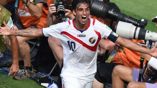 Bryan Ruiz: starred in Costa Rica's World Cup run.