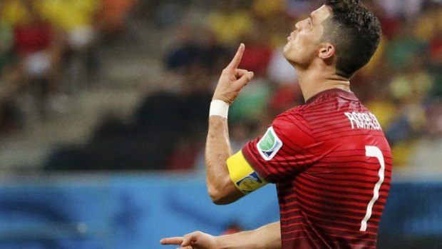 World Cup shocker: Cristiano Ronaldo.