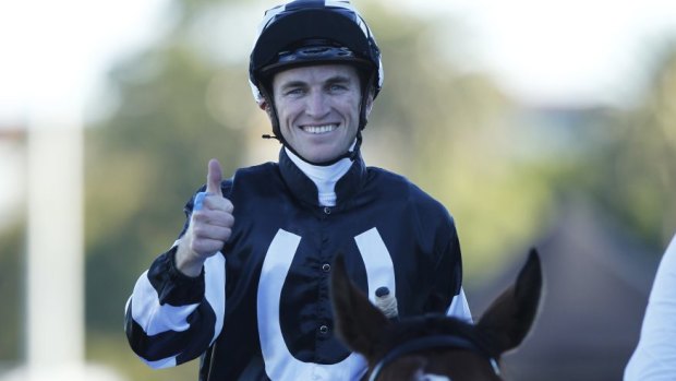 Racing's nice guy: Josh Parr is looking for back-to-back Spring Champion Stakes victories.
