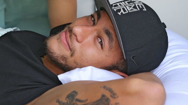 Neymar: ruled out of the World Cup.
