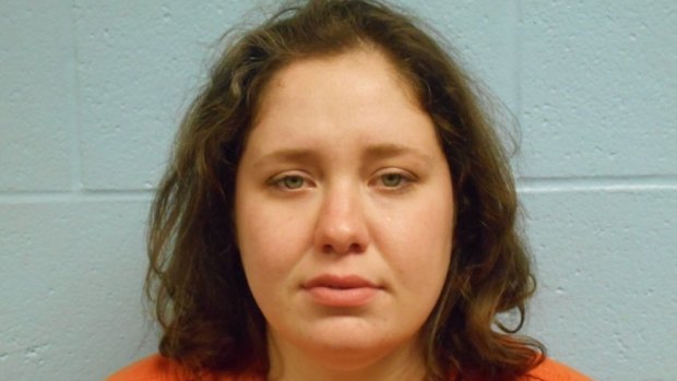 Acacia Chambers, who police say was driving a car that ran into a homecoming parade crowd in Oklahoma on Saturday. 