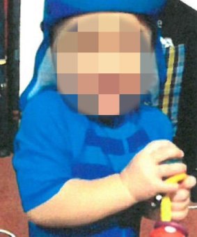 This toddler was taken from a home at Mudgeeraba and found the following morning.