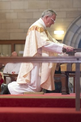 Significant departure: Archbishop Phillip Aspinall retires this year.
