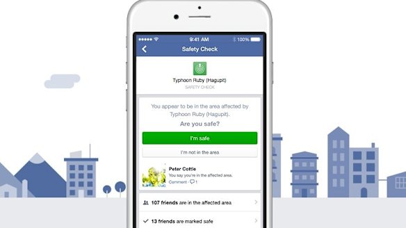 The Paris terror attacks marked the first time that Facebook's Safety Check feature was activated in response to a conflict situation.