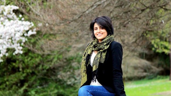 Loujain al-Hathloul, who earlier this year was released from 73 days in prison after taking part in the campaign to allow women to drive.