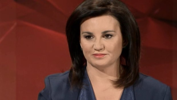  "So you can be a Sharia law supporter and be half-pregnant at the same time, C'mon," Senator Lambie said.