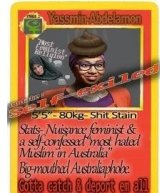 Yassmin Abdel-Magied being targeted in a racist campaign.