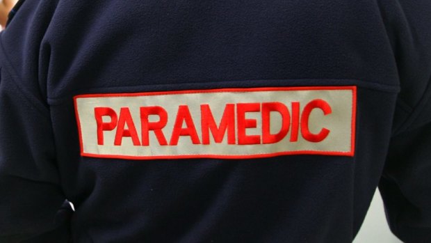 A man has suffered neck injuries after a car crashed into a house in Carina.