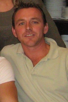 Michael Strike, 38, was found murdered last year. His body was found propped against a tree outside Keilor Cemetary.
