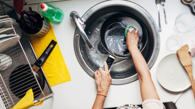 If only the dishes would wash themselves.