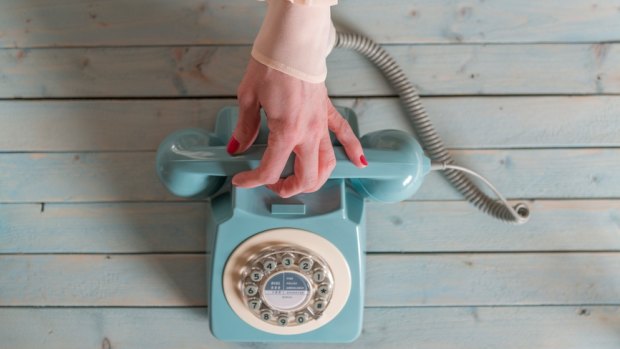 If you really must - and it's 1975 - breaking up by phone is just about passable. Cord twiddling optional. 