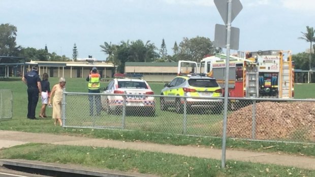 Buddina State School has been evacuated after an alleged bomb threat.