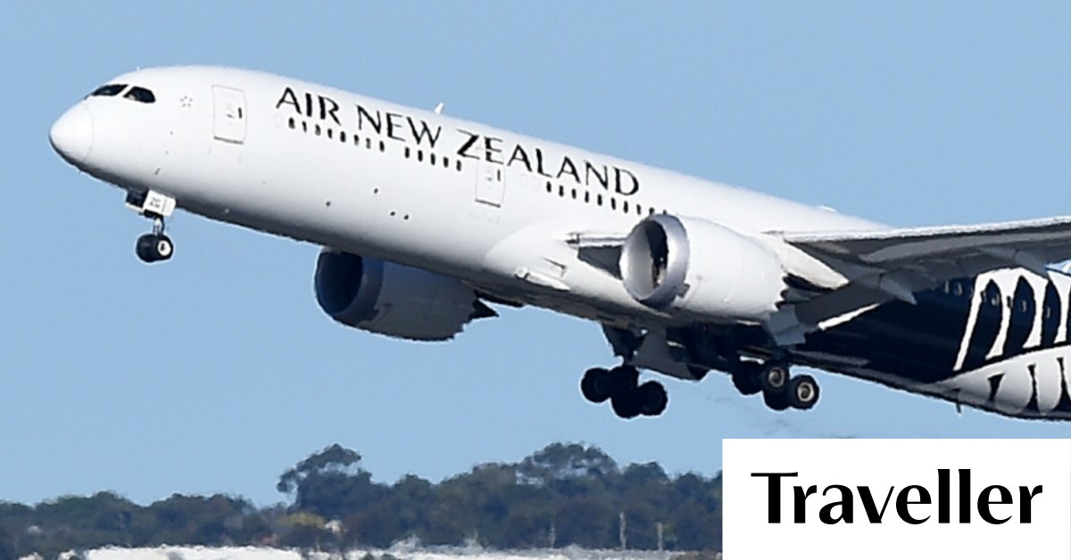 Air New Zealand's longest flight Auckland to Chicago nonstop takes off
