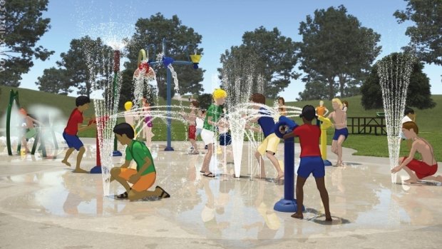 Design options for a new water play park at Lakeside Leisure Centre.