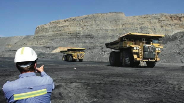 Prize land: Mining at Muswellbrook in the Hunter Valley.