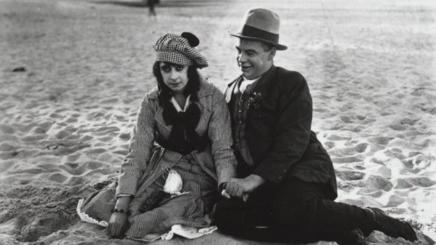 Lottie Lyell and Arthur Tauchert in 'The Sentimental Bloke’ (1919)