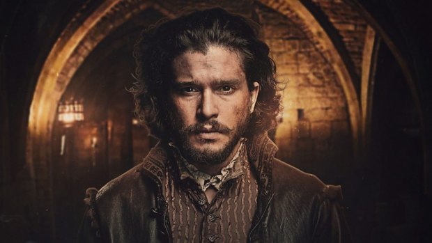 Kit Harrington in the new BBC Drama Gunpowder.