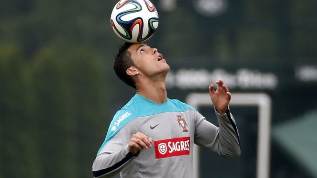 Cristiano Ronaldo: battling to be fit to face Germany.