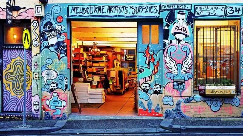 Drawn and quartered – a little art shop, and old Melbourne, makes its