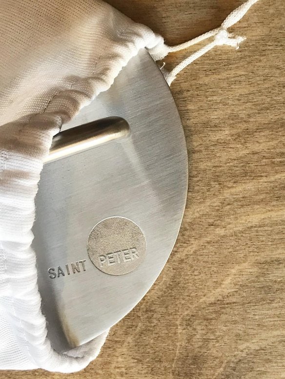 Josh Niland designed his own Saint Peter branded fish weights.