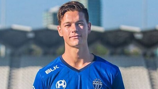 Top marksman: South Melbourne midfielder Marcus Schroen.