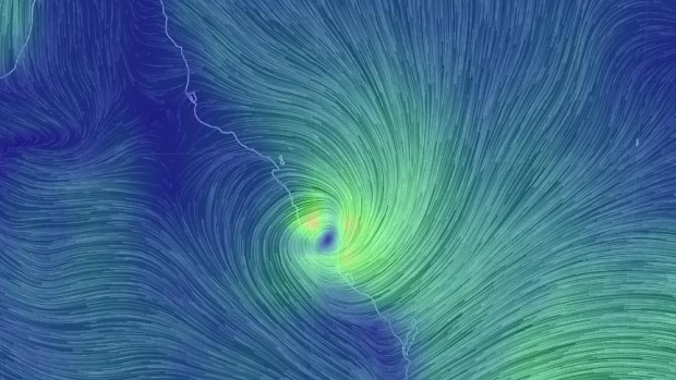 Cyclone Marcia has crossed the Queensland coast near Yeppoon.